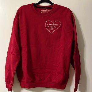 Taylor Swift All Too Well Crewneck